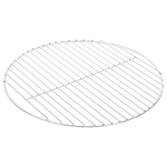 Grille de barbecue ronde Ø40 cm acier inoxydable 304