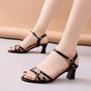 Summer Shoes Open Toe Sandals for Women's Sandals Single Shoes Women Shoes Elegant Sandals Casual Shoes