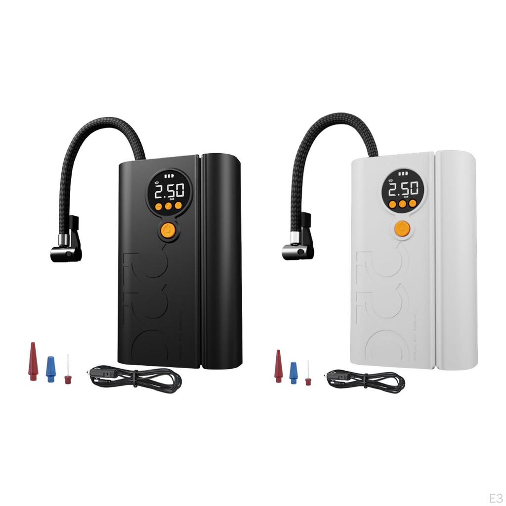 Car Tire Inflator 12V Portable Air Compressors for Bike Motorcycle Ball