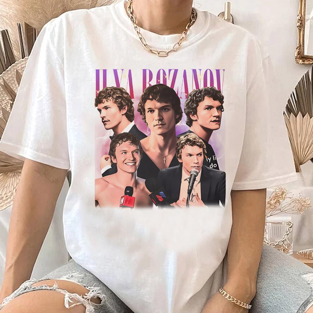 Connor Storrie Ilya Rozanov T-Shirts Damen Herren Hirt Erhitzte Rivalität TV-Serie Hockey Romantik T-Shirt Tops Tees