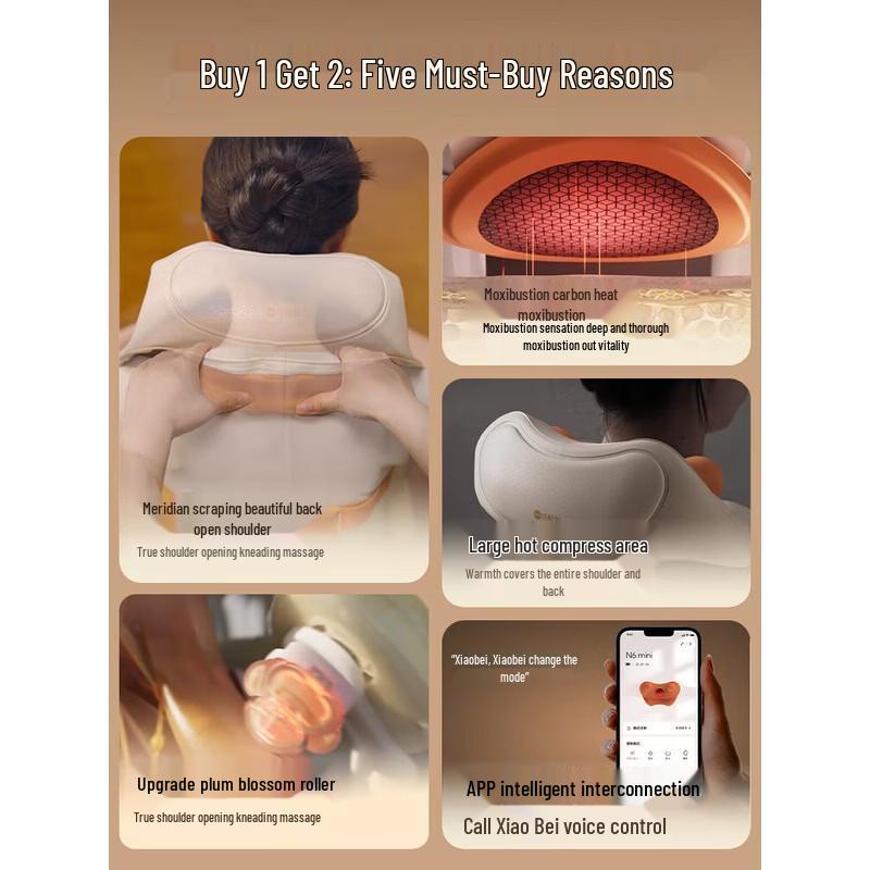 Breo N6mini Neck & Shoulder Massager CN plug (adapter included)