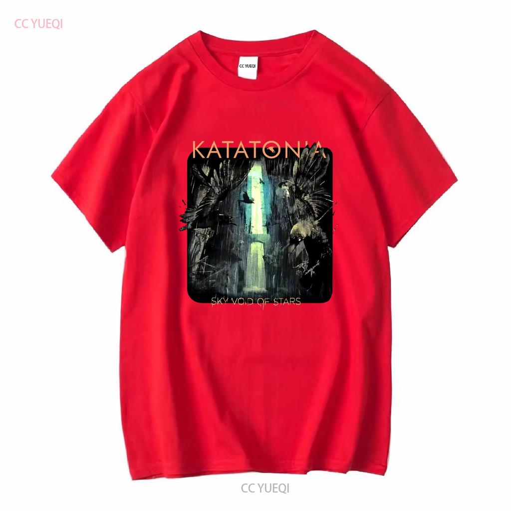 Katatonia SKY VOID OF STARS W 2023 US Tour Dates XL T Shirt METAL Vintage Washed Casual Stylish Slightly Versatile