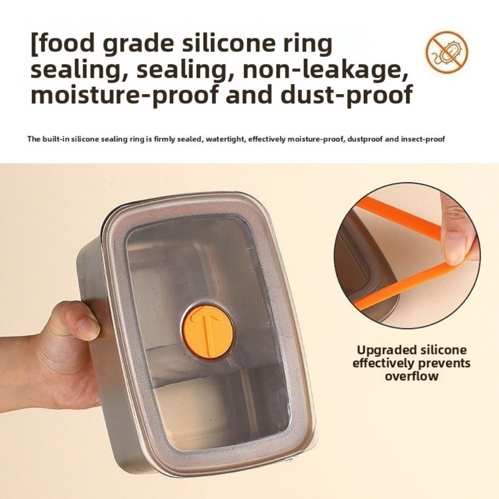 Cutie Bento Etanșă Sigilată Cutie de Depozitare Frigider Congelator Cutie de Prânz Camping Accesorii Bucătărie