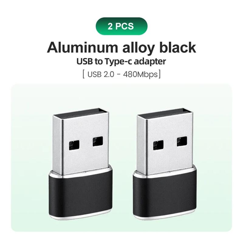 Mobile Phone Adapter Type C to USB Adapter 3.0 USB-C 3.1 Male OTG A Female Data Connector For MacBook Pro iPad Mini 6/Pro