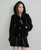 Mongdol Duck Down Velvet Padded Vest Black Mdjp019Black