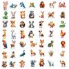 50 Colorful Animal Graffiti Stickers Personalized Decoration Guitar Laptop Suitcase DIY Waterproof