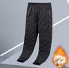 Winter Lambswool Warm Pants Thicken Men Loose Jogger Fleece Pants Casual Long Track Windproof Waterproof Thermal Trousers