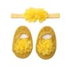 Socks + Headband Set Baby Princess Flower Socks 0-12M Toddler Cute Socks 0-24 Months