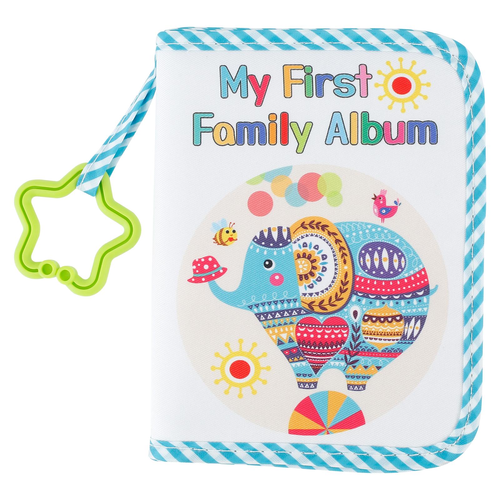 

Baby Photo Book Holds Photo Album My First Photo Book for Baby Toddlers Cloth Family Book Cartoon Album Family Photos Storage