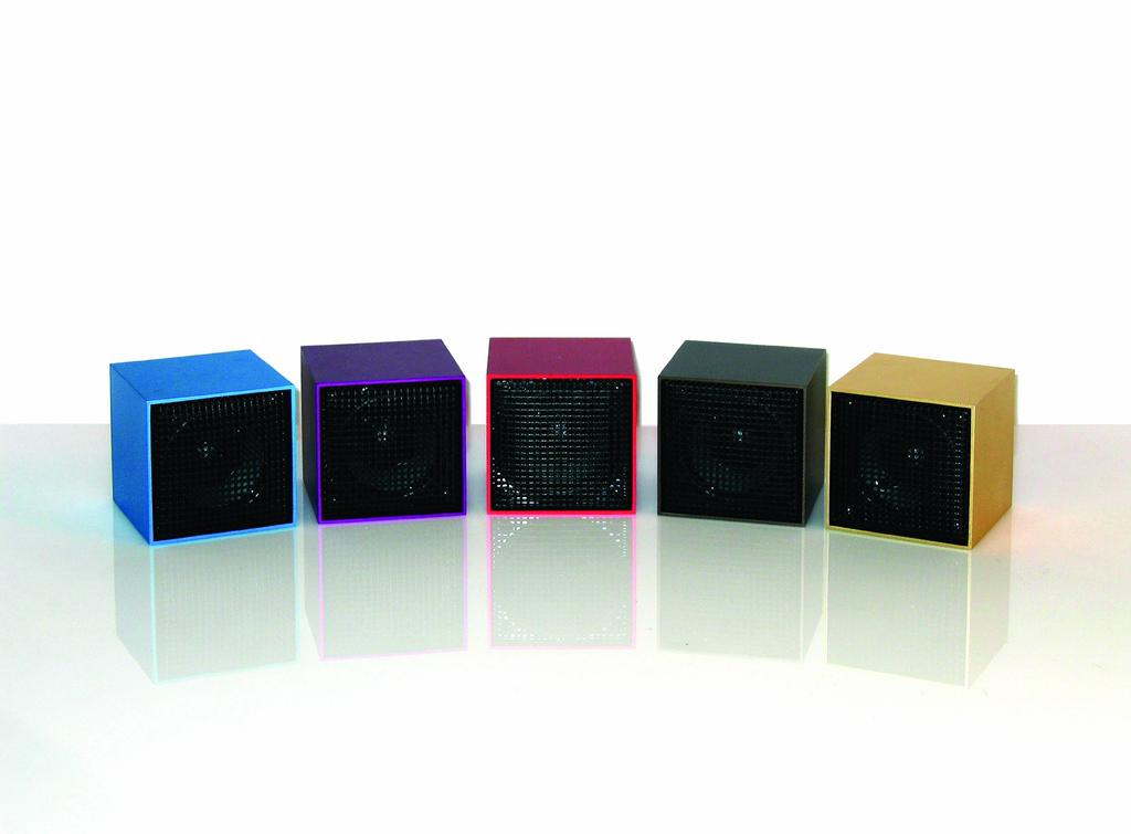 TINYCUBE small speaker gunmetallic SP-02GU