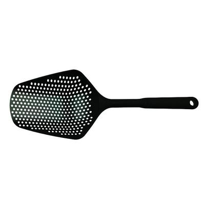 Plastic Strainer Spoon Long Handled Large Size Mesh Drain Scoop Kitchen Cooking Tool Portable Filter Scoop Food Strainer
