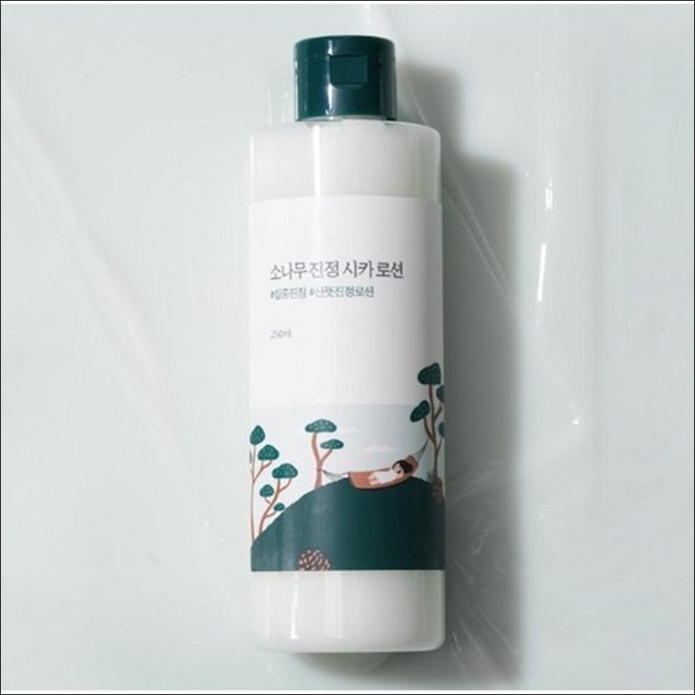 ROUND LAB Pine Calming Cica Lotion - Barrier Repair & Gentle Sebum Control, 250ml | Olive's K-beauty