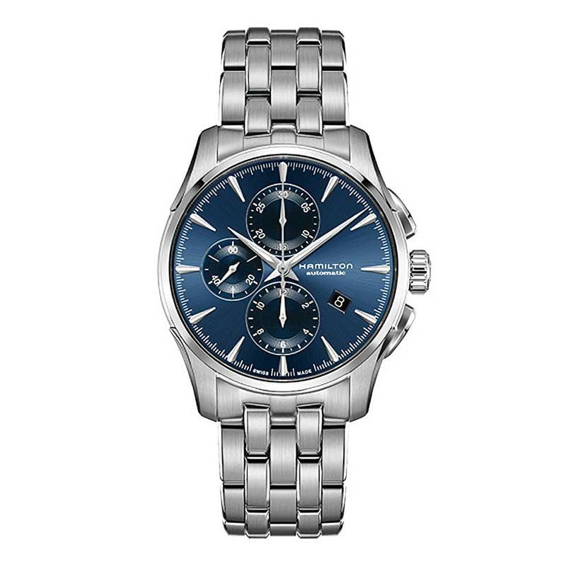 

Watch Jazzmaster Auto Chrono H32586141 Silver [Hamilton] Men s [Item] синій