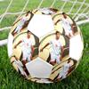 Rodri Size 5 Soccer Ball, Machine-Stitched PVC, Durable & High Bounce, All Ages Fit, Fan Merchandise, Matches & Outdoor Use.