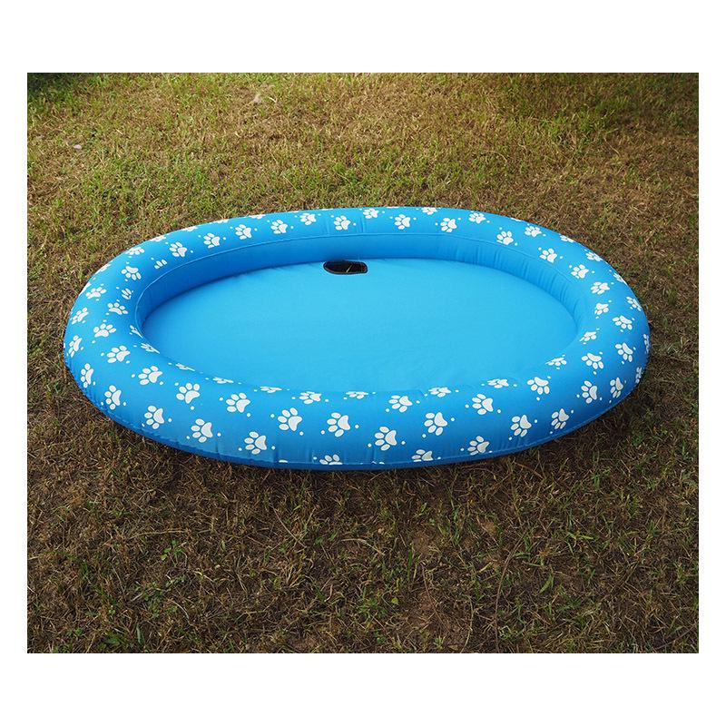 PVC Inflatable Pet Float: Cat & Dog Swimming Ring with Printed Logo - Available In 8 Colors