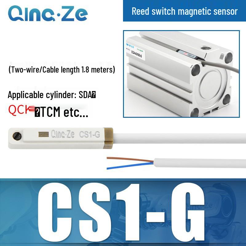 Magnetischer Zylindersensor: D-A93 Zwei-Draht & CS1-F Drei-Draht Endschalter