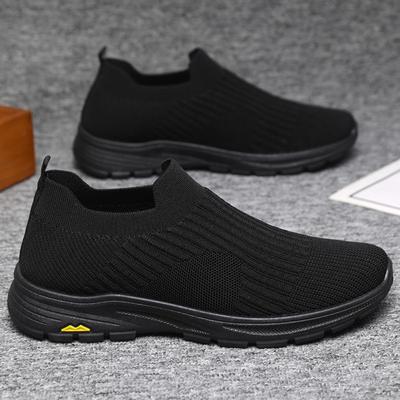 Chaussures d'été en mesh tissé respirant, nouvelles chaussures décontractées confortables à semelle souple, chaussures de sport d'extérieur