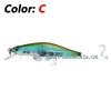 Suspended Slow-Sinking 9cm/9g Minnow Lure with Magnetic Long-Cast System Bio-Mimetic Hard Bait