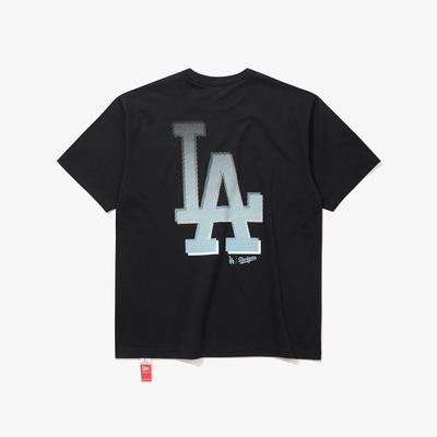 New Era Mlb Los Angeles Dodgers Half Tone T shirT Black 15147539