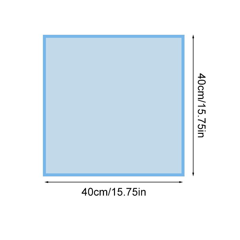 10Pcs/Pack Glass Cloth Large Mirror Soft Microfibre Professional Window Cleaner Superfine Fiber 40x40CM