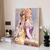 Disney 5D DIY Diamond Painting Rapunzel Watercolor Illustration, Embroidery Mosaic Cross Stitch Home Decor Gifts Crafts