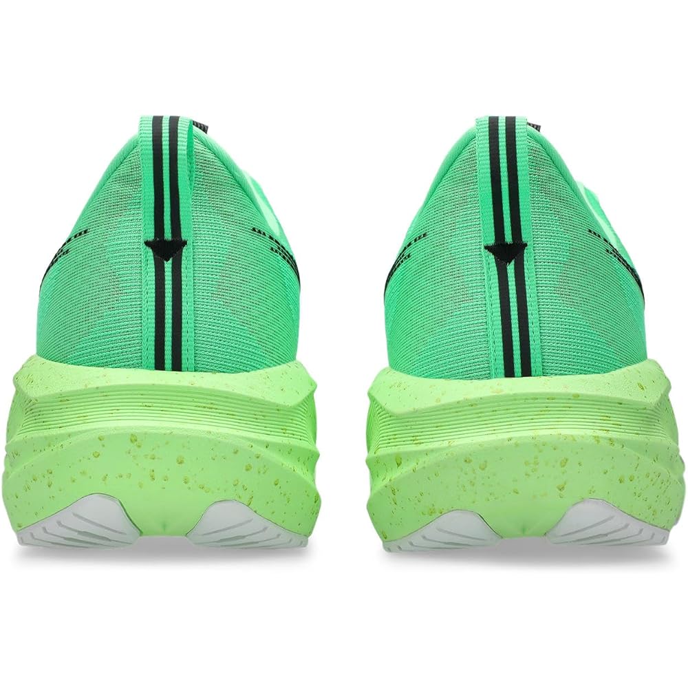 Asics Novablast 5 Men's Running Shoes Vital Green Black 25.0 cm 2E