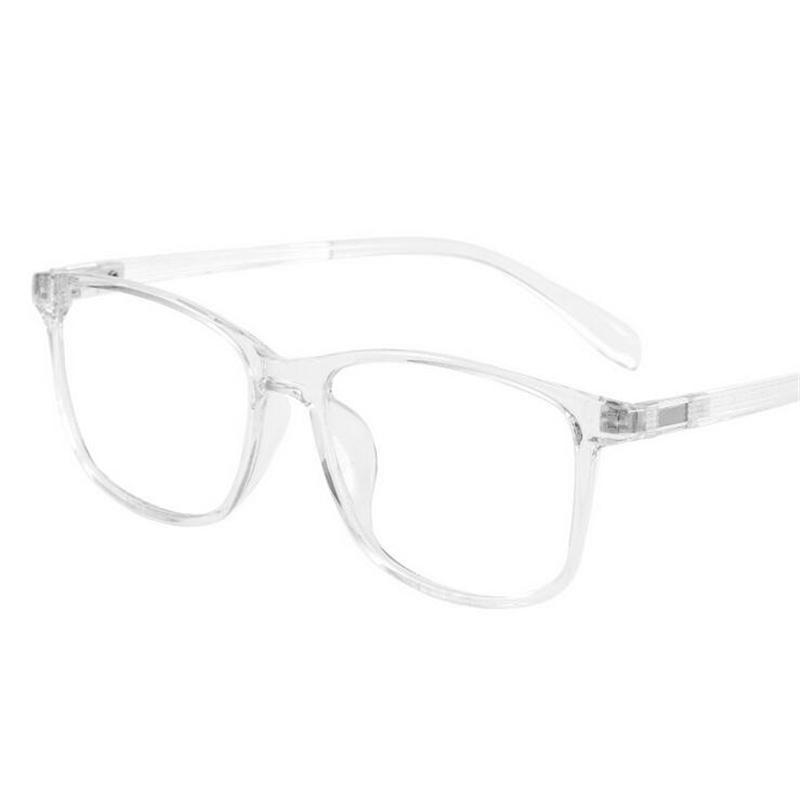 

Transparent Gray Square Optical Eyeglasses With Degree Vingage Clear Lens Student Prescription Glasses 0 -0.5 -0.75 To -6.0 0