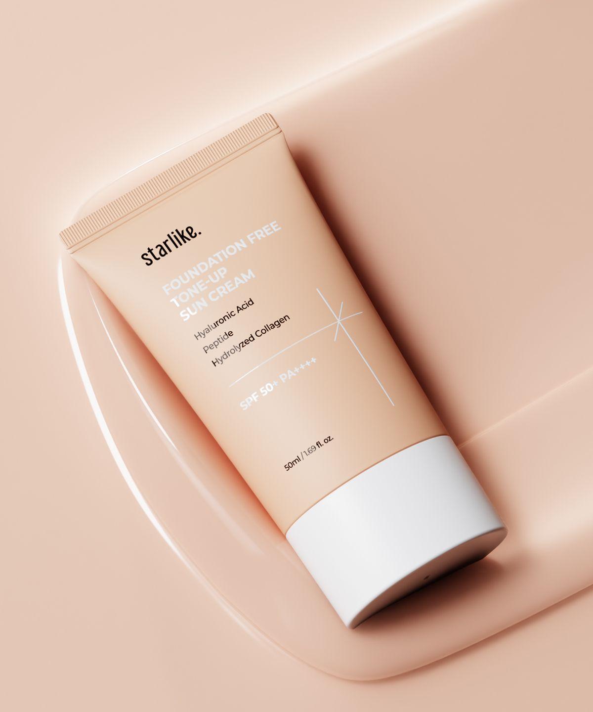 Foundation-Free Tone-Up Sun Cream 50ml