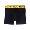 Off-White Logo Print Woven Strap Boxer Briefs 3-Pack Men Underwear Black OMUA001F21FAB0021018