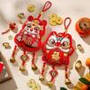Chinese New Year Hanging Decoration Chinese Dragon Year Fu Character Ornament Spring Festival Tet Wall Decor Living Room Layout