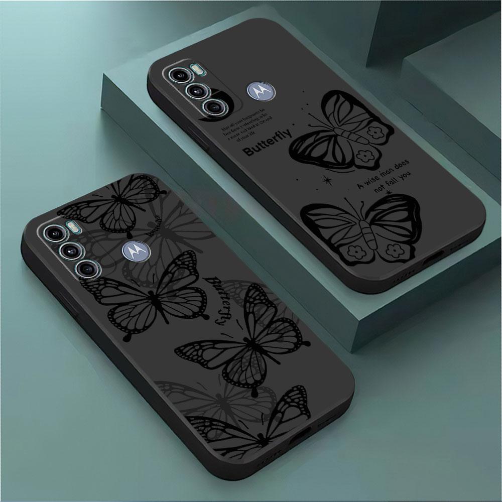 INS Retro Butterfly Phone Case for Motorola Moto Edge 30 Neo Edge 20 Pro One Fusion Plus Edge 40 Pro G9 Plus G200 5G Cover