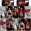Phone Case for iPhone 17 15 16 Plus Redmi Note 14 12 11 13 Pro Max Huawei P30 P20 Lite OPPO A60 A40 A80 A38 A54 Shanks One Pieces Luffy Red Hair Cover