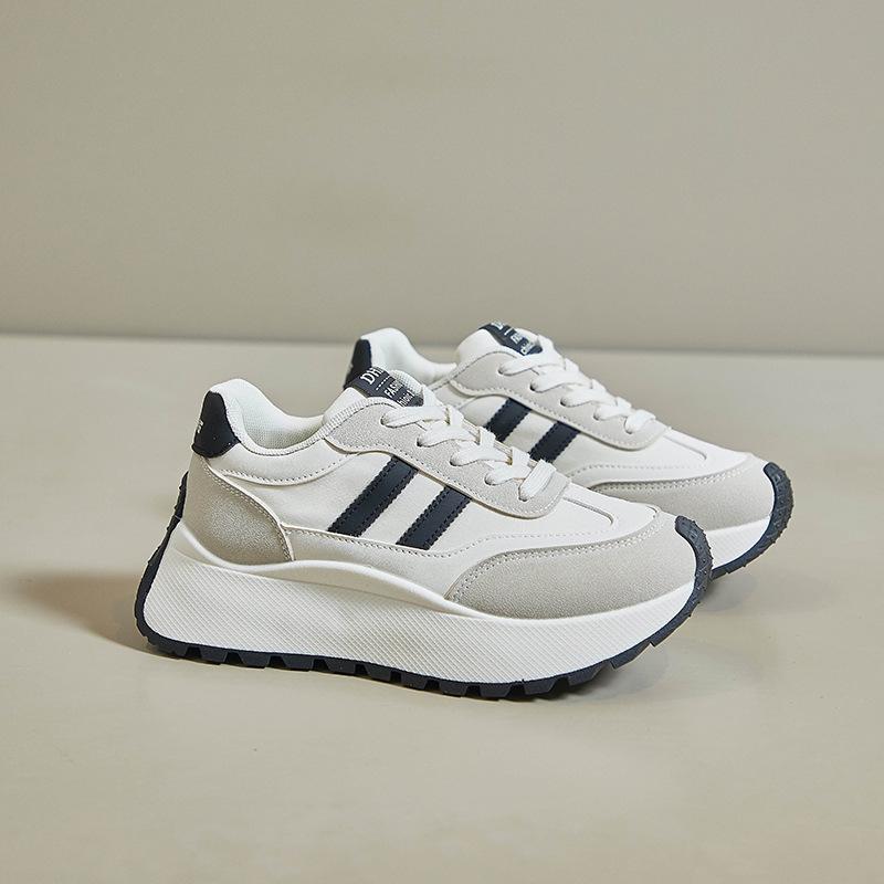 Spring Forrest Gump Shoes New Korean Version Ins Female Students Platform Dad Shoes Heightening Sports Casual Shoes BN002