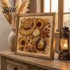 Faux Pearl Painting Kit for Adults Western Charm Art Kit DIY Cowboy Hat Creative Hobby Beginners Rustic Farmhouse Wall Decor Crafting Adults,
