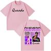 Rapper Quevedo Buenas Noches 2026 Vintage Graphic Tshirt Unisex Women Fashion Shortsleeved Tshirt Loose Harajuku Casual Tshirts