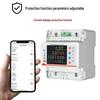 Single-Phase 4P Color Screen WiFi Smart Circuit Breaker with Bidirectional Metering & Overcurrent Leakage Protection
