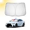 BIBIBO Lexus 30 Series Front Car Sunshade for New Lexus IS350 IS300 Lexus 3rd Generation Windshield Sunscreen Easy To Foldable Storage Bag Lexus Parts