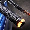 WAIWAIGOODS Motorcycle LED Bar End Turn Signal Position Light 2 Colors Luminous General Purpose Custom Parts Set of 2