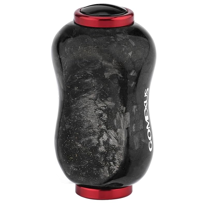 

gomexus F22 Forged carbon handle knob lightweight light games for daiwa (Daiwa) type S shimano (Shimano) A correspondence all black
