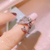 Ring Multi-Layer Plant Branches Ladies Jewelry Ring Accessories