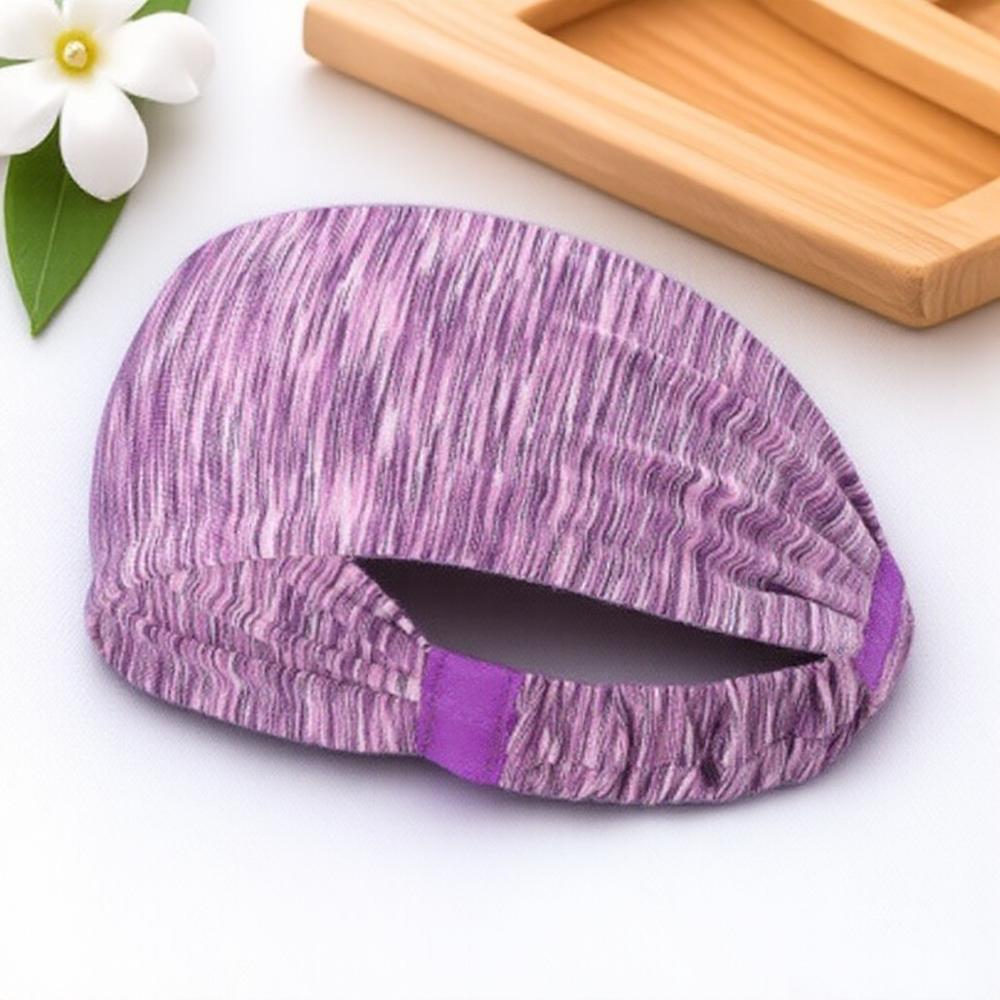 Yoga Hair Band Wide Brimmed Headband Sweat Absorbing Breathable Sports Fitness Workout Headband for Women