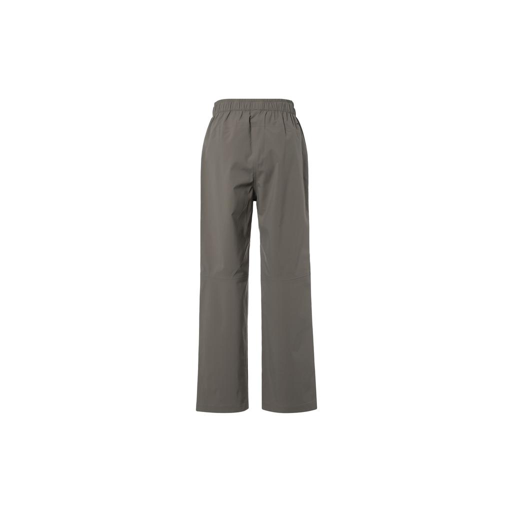 Anta Mid Waist Drawstring Straight Leg Knitted Sports Pants Women bottoms Dark-Green 962437501-1