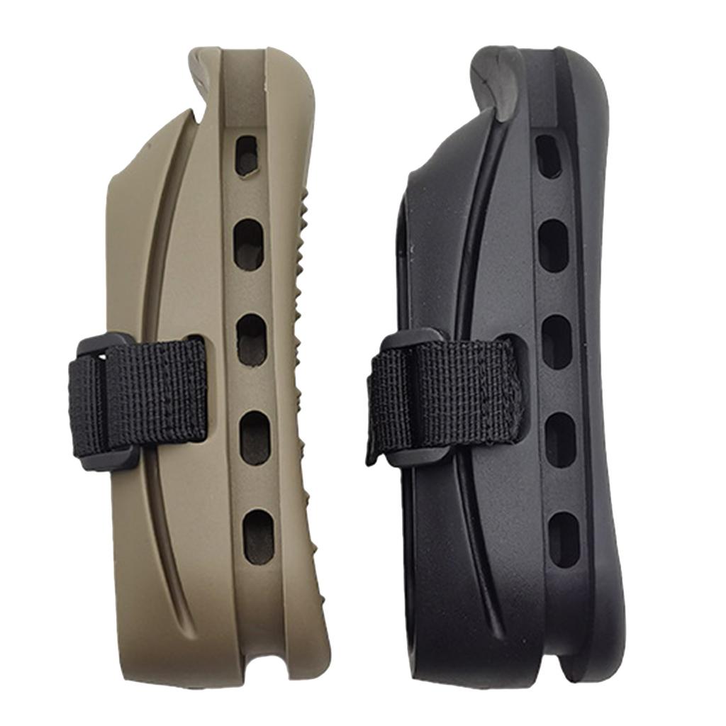 Tactically Airsoft Stock Pad Shockproof Rubber Gunstock Cushion NonSlip Rifle Buttstock Rear Cushion Weapon Accessories