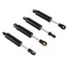 4PCS Shock Absorbers Fit for   1Celsius18 Scale RC Crawler Car Internal Spring Shock Dampers with Screws Washers 59mm Black