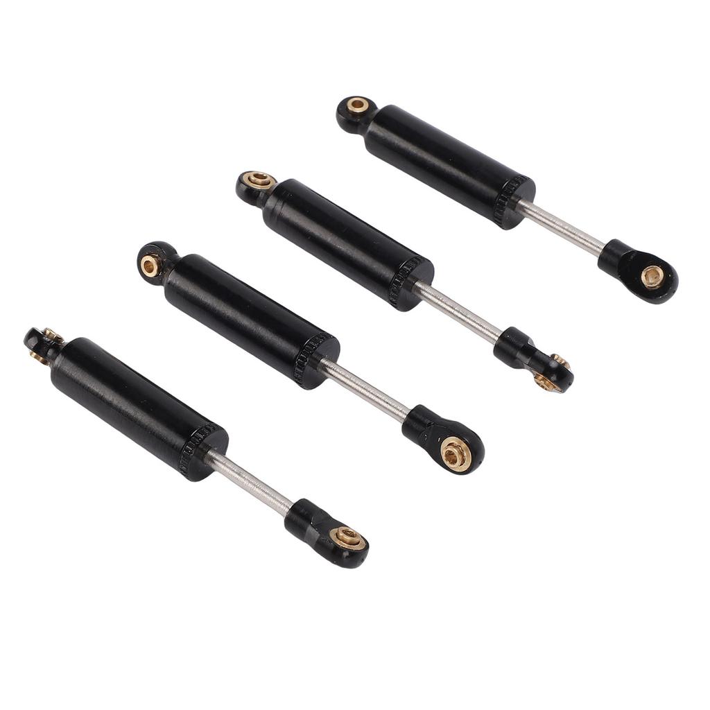 4PCS Shock Absorbers Fit for   1Celsius18 Scale RC Crawler Car Internal Spring Shock Dampers with Screws Washers 59mm Black