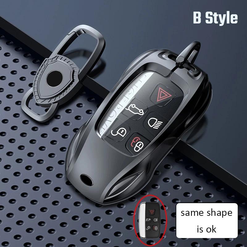 

Zinc Alloy Remote Car Key Case Cover for Land Rover Range Rover Sport Evoque Discovery 3 4 5 Jaguar XE XF XJ F PACE Accessories For Jaguar Logo