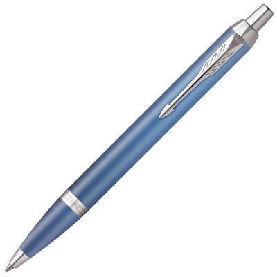 PARKER Kugelschreiber IM Writing Rituals Parker IM Blue CT, mittlere Spitze, Geschenkbox, Geschenk, Luxus, offizielles reguläres Importprodukt, 2203931, auf Ölbasis