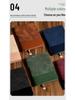 Custom A5 Leather Paperback Business Notebook with Logo Printing