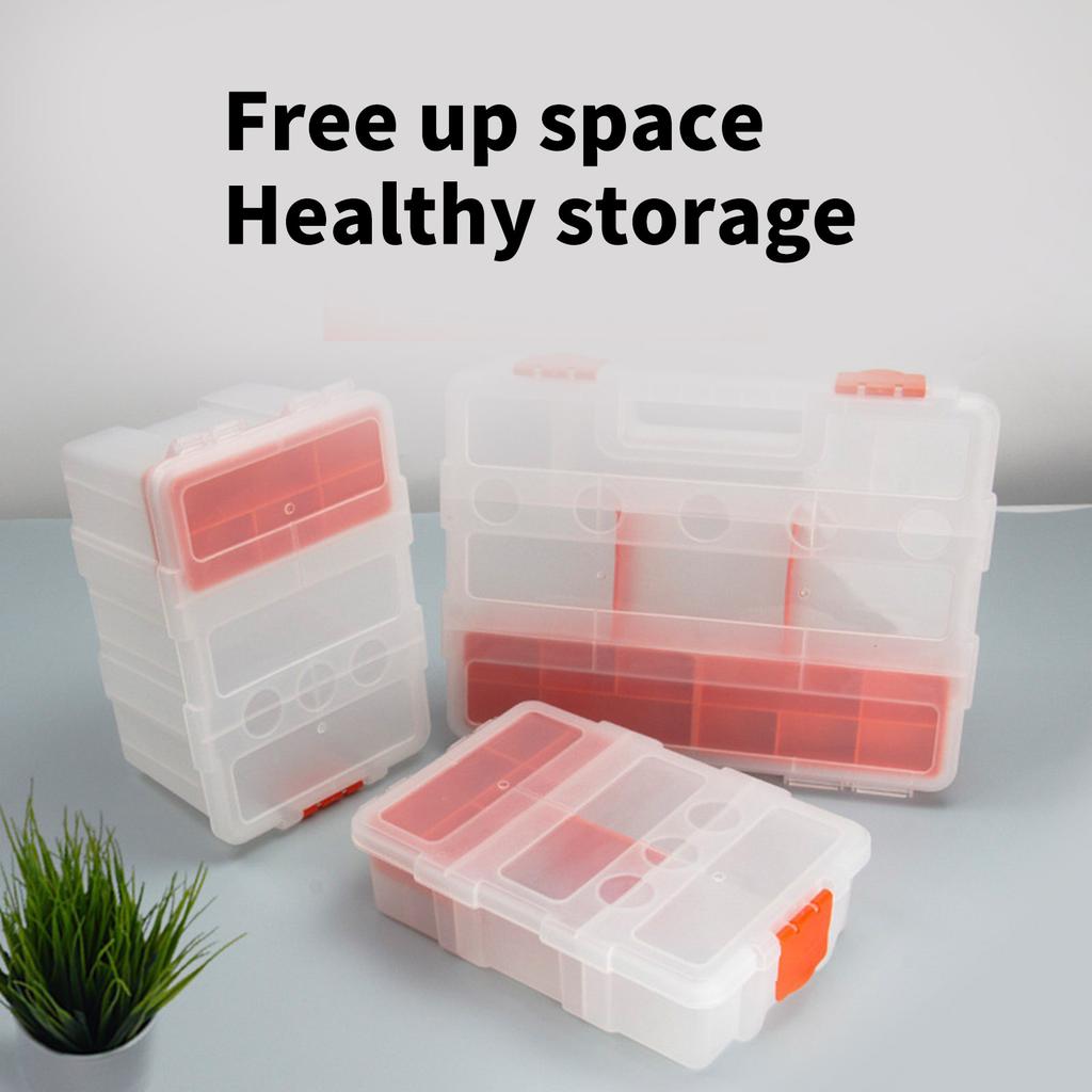 Organizatoare Piese Mici Cutie Depozitare Feronerie cu Capac Cutie Organizatoare Feronerie Cutie Sortare Șuruburi pentru Șuruburi și Piulițe