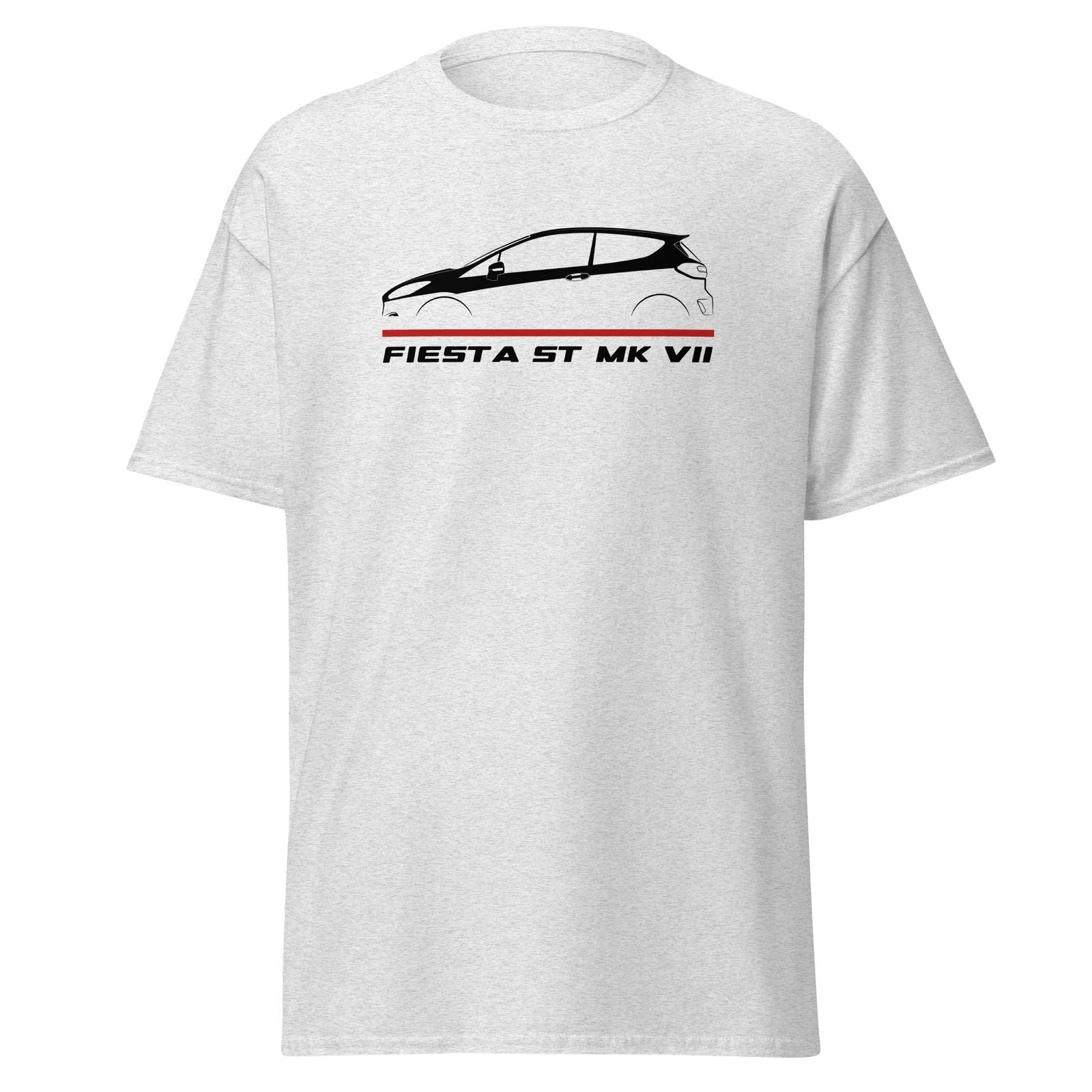 Premium T-Shirt For Ford Fiesta ST Mk VII 2018-2022 Car Fans Birthday Gift Tee 2XL